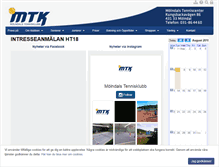 Tablet Screenshot of molndalstk.se